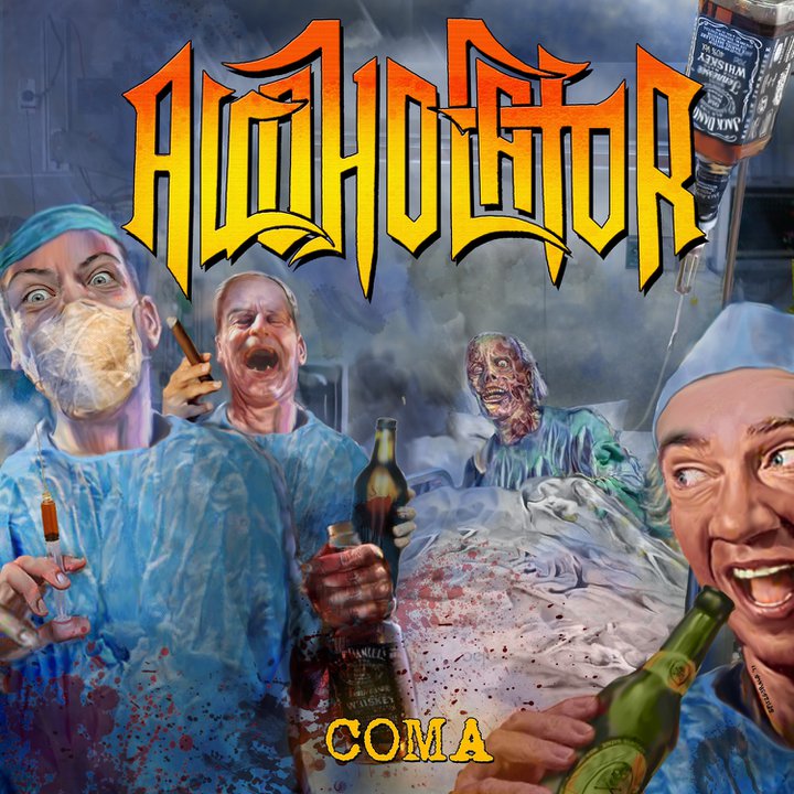 ALCOHOLATOR - Coma cover 