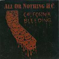 ALL OR NOTHING H.C. - California Bleeding cover 