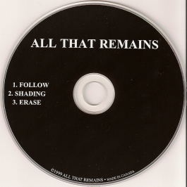 ALL THAT REMAINS - All That Remains cover 