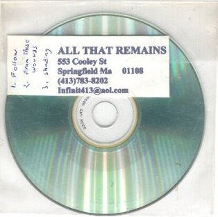 ALL THAT REMAINS - Demo cover 