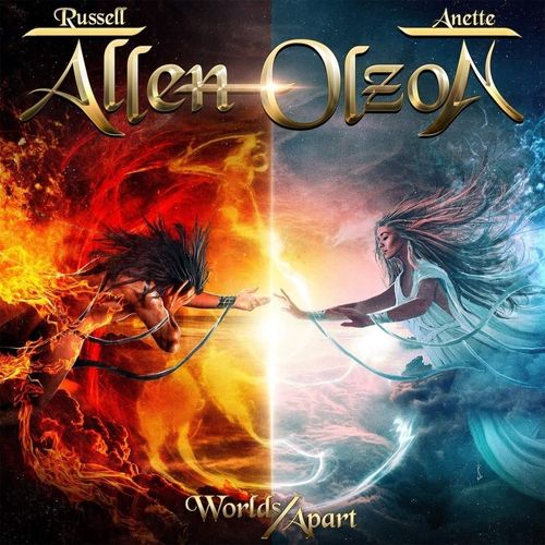 ALLEN / OLZON - Worlds Apart cover 