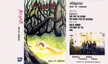 ALLIGATOR - Bog of Horror cover 