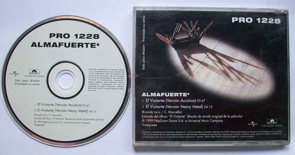 ALMAFUERTE - El Visitante Promo cover 