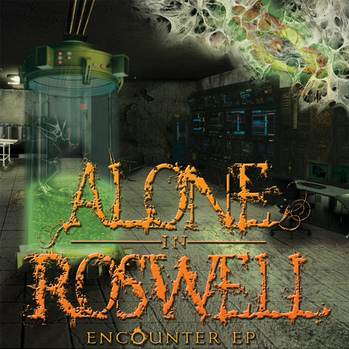 ALONE IN ROSWELL - Encounter cover 