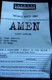 AMEN - Amen Album Sampler cover 