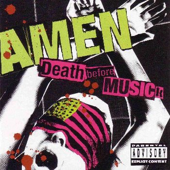 AMEN - Death Before Musick cover 