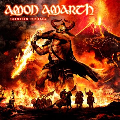 AMON AMARTH - Surtur Rising cover 