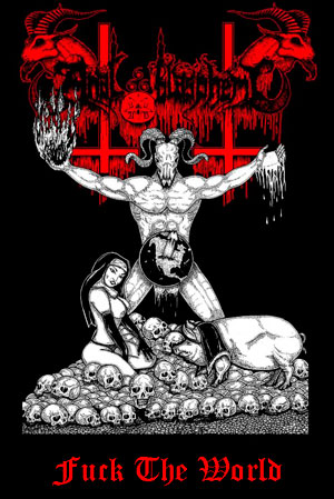 ANAL BLASPHEMY - Fuck the World cover 