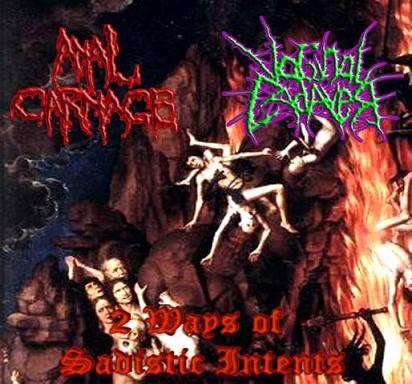 ANAL CARNAGE - 2 Ways of Sadistic Intents cover 