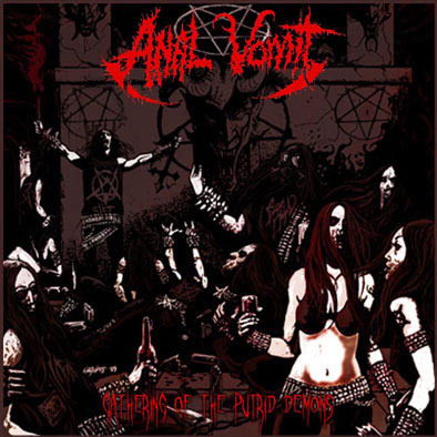 ANAL VOMIT - Gathering of the Putrid Demons cover 