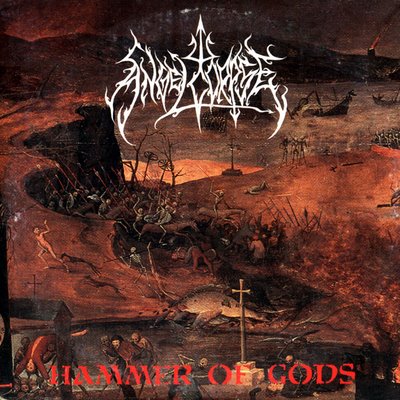 ANGELCORPSE - Hammer of Gods cover 