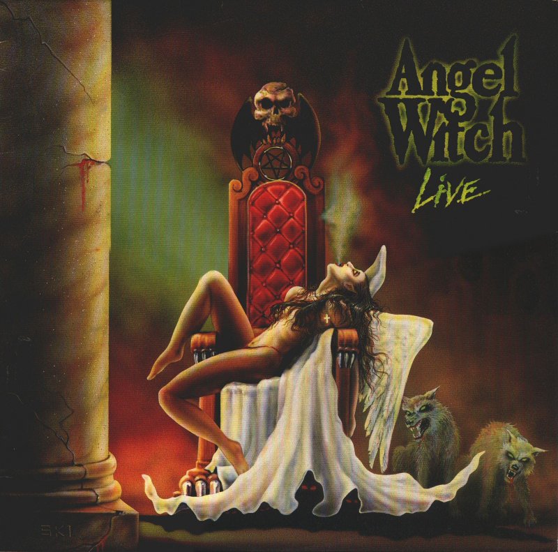 ANGEL WITCH - Angel Witch Live cover 