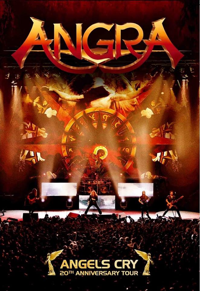 ANGRA - Angels Cry: 20th Anniversary Tour cover 