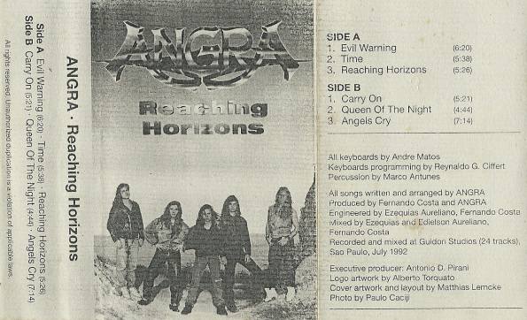 ANGRA - Reaching Horizons cover 