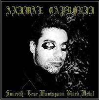 ANIMAE CAPRONII - Saaroth - True Muntagnunn Black Metal cover 