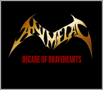 ANIMETAL - DECADE OF BRAVEHEARTS cover 