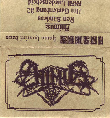 ANIMUS - Homo Homini Deus cover 