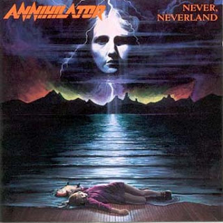 ANNIHILATOR - Never, Neverland preproduction demo cover 