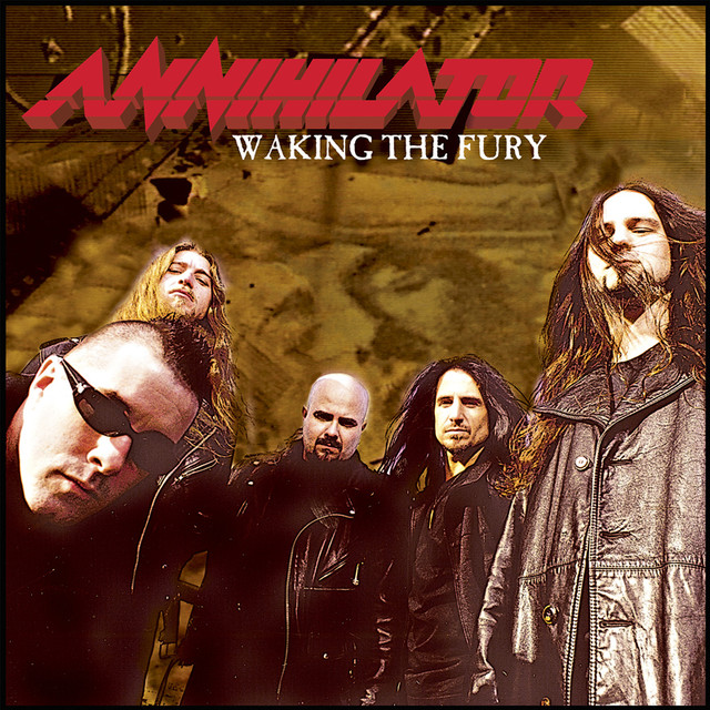 ANNIHILATOR - Waking the Fury cover 