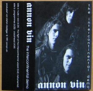 ANNON VIN - The Intercontinental Demo cover 