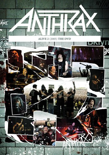 ANTHRAX - Alive 2: The DVD cover 