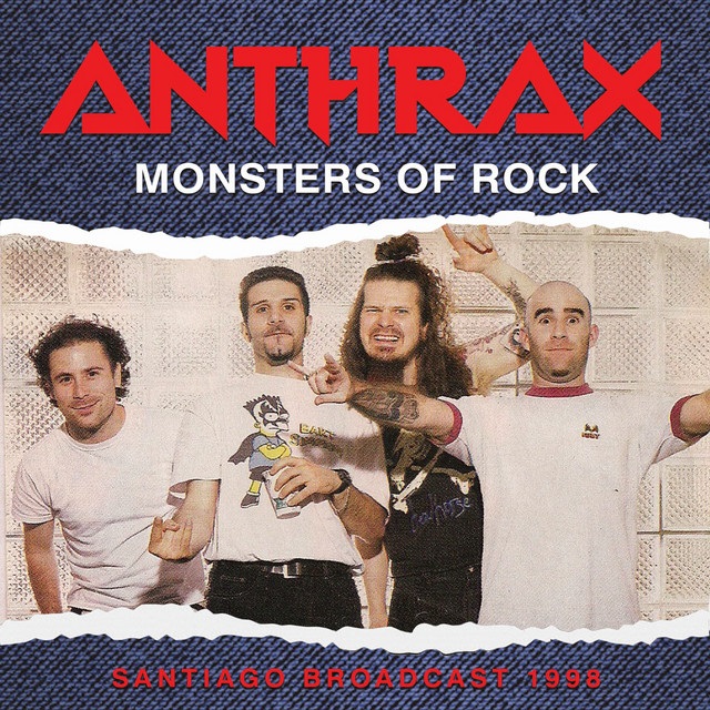 ANTHRAX - Monsters of Rock cover 