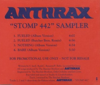 ANTHRAX - Stomp 442 Sampler cover 