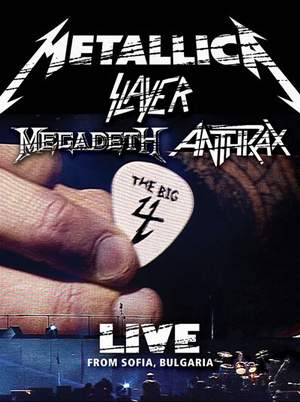 ANTHRAX - The Big 4: Live From Sofia, Bulgaria cover 