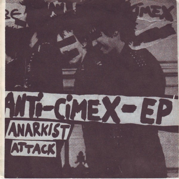ANTI-CIMEX - Cracked Cop Skulls / Anarkist Attack cover 