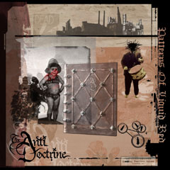 THE ANTI DOCTRINE - Patterns of Liquid Red cover 
