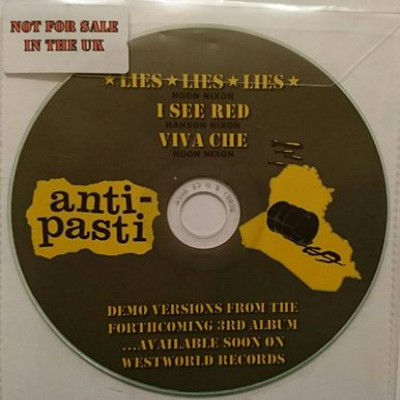 ANTI-PASTI - Demo Versions From The Forthcoming 3rd Album cover 
