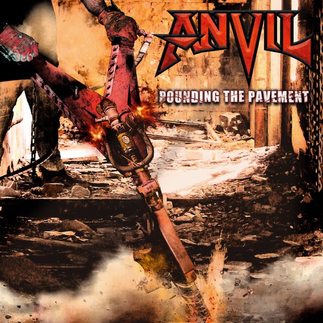 ANVIL - Pounding the Pavement cover 