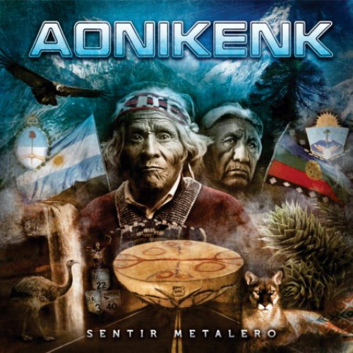 AONIKENK - Sentir metalero (2014) cover 