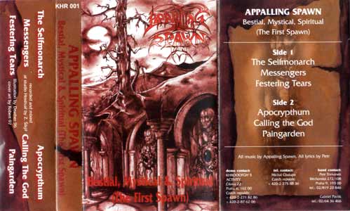 APPALLING SPAWN - Bestial, Mystical & Spritual (The First Spawn) cover 