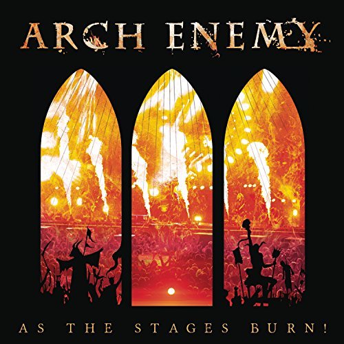ARCH ENEMY - As the Stages Burn! cover 