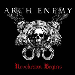 ARCH ENEMY - Revolution Begins cover 