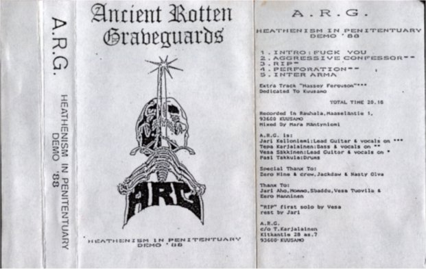 A.R.G. - Heathenism in Penitentiary cover 