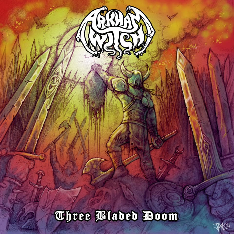 ARKHAM WITCH - Three Bladed Doom cover 