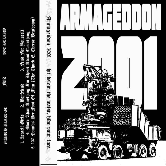 ARMAGEDDON 2001 - Hit Below The Waist, Hide Your Face cover 