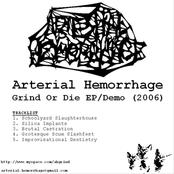 ARTERIAL HEMORRHAGE - Grind Or Die cover 