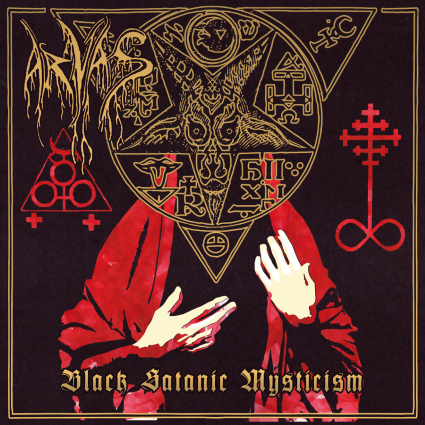 ARVAS - Black Satanic Mysticism cover 