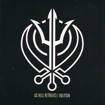 AS HELL RETREATS - Volition cover 