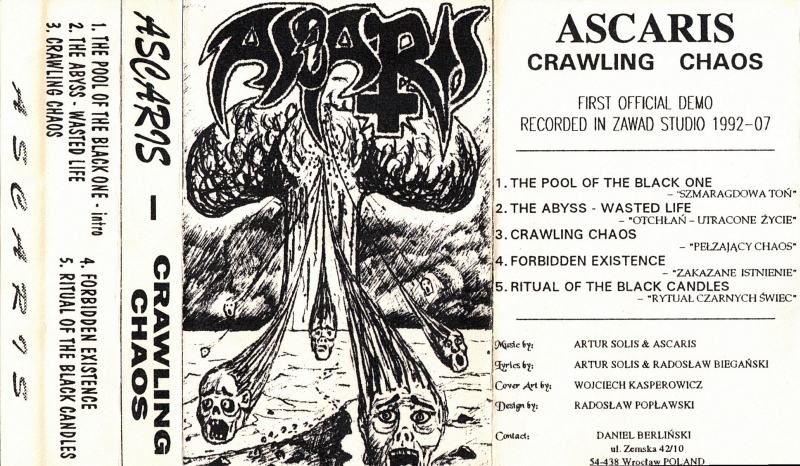 ASCARIS - Crawling Chaos cover 
