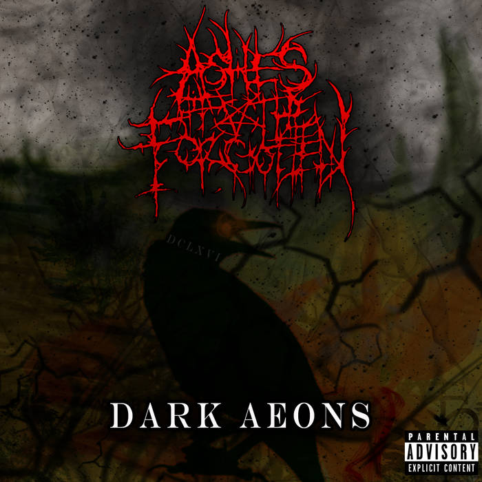 ASHES OF THE FORGOTTEN - Dark Aeons cover 