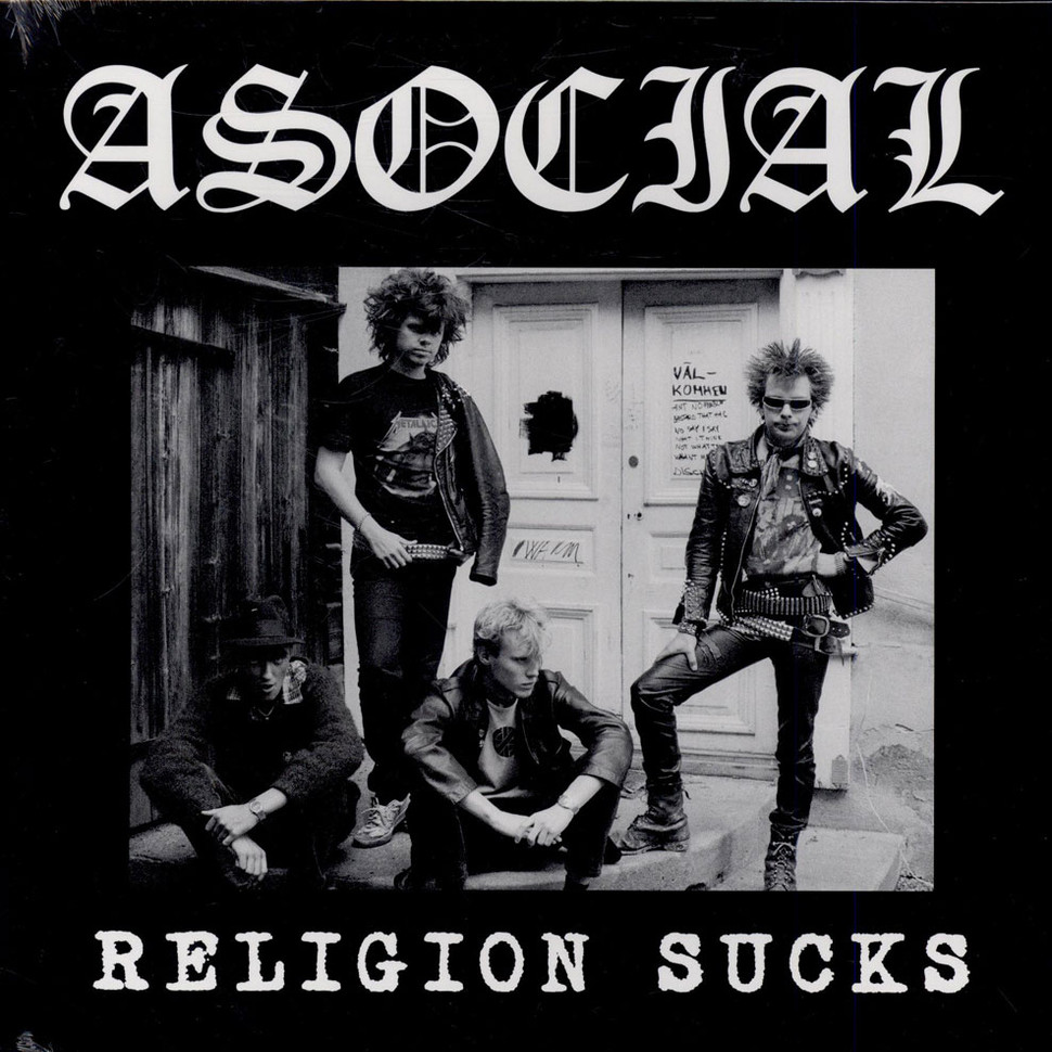 ASOCIAL - Religion Sucks cover 