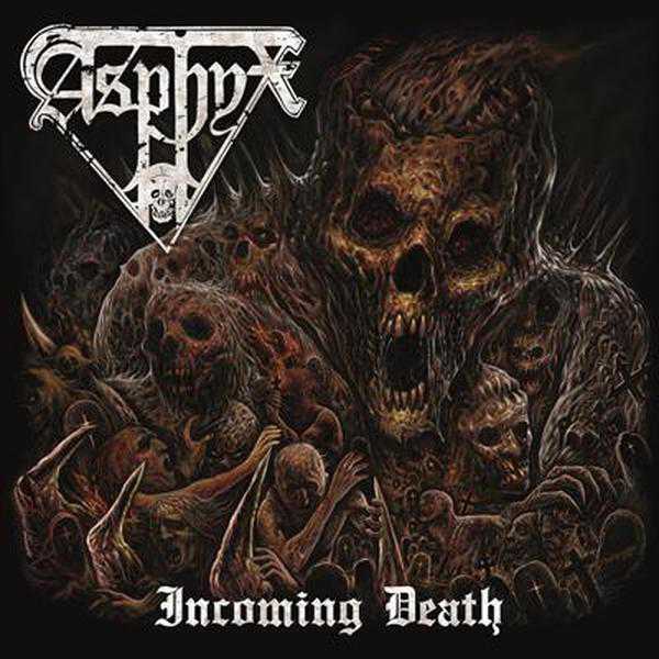 ASPHYX - Incoming Death cover 