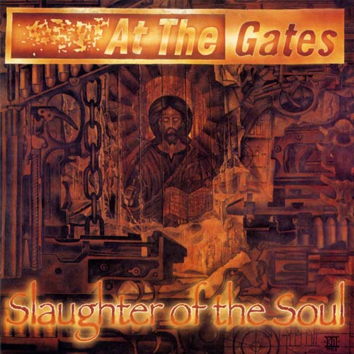 AT THE GATES - Slaughter of the Soul cover 