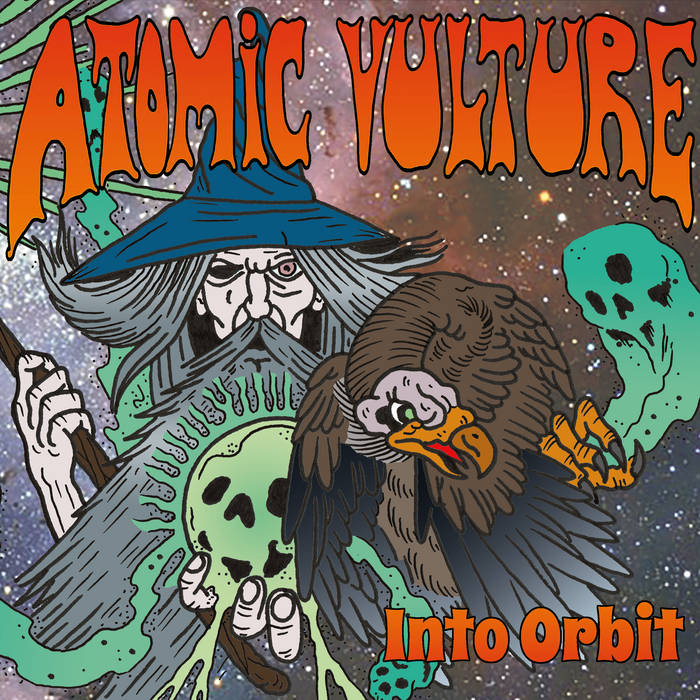ATOMIC VULTURE - Into Orbit cover 