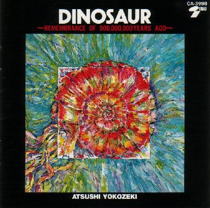 ATSUSHI YOKOZEKI - Dinosaur cover 
