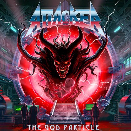 ATTACKER - The God Particle cover 
